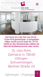 Mobile Screenshot of drrohr.de
